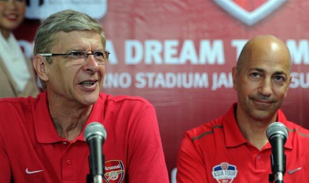 Арсен Венгер и Иван Газидис, getty images