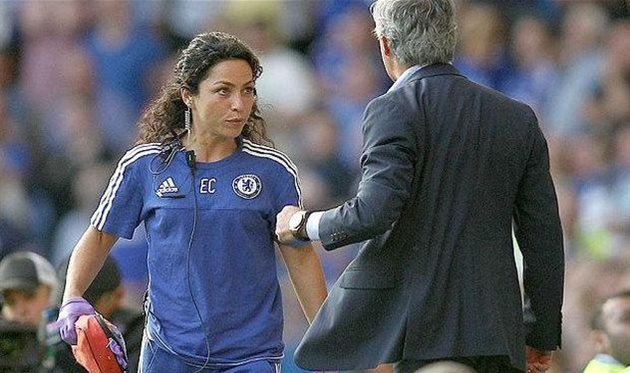 ЕВА КАРНЕЙРО И ЖОЗЕ МОУРИНЬО, TELEGRAPH.CO.UK