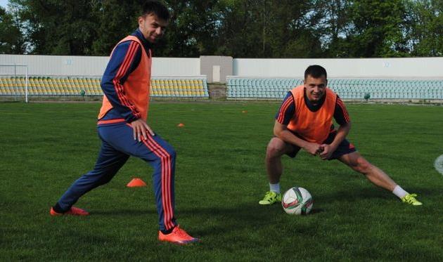 Дмитрий Швец (слева) и Виталий Собко, fc-avangard.com.ua