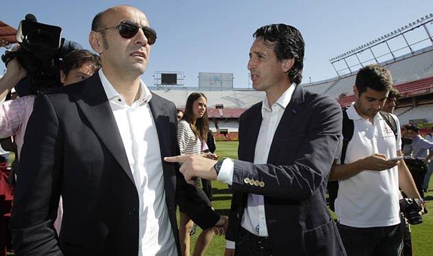 Рамон Мончи и Унаи Эмери, AS