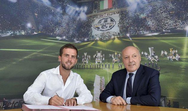 Миралем Пьянич, Джузеппе Маротта, juventus.com