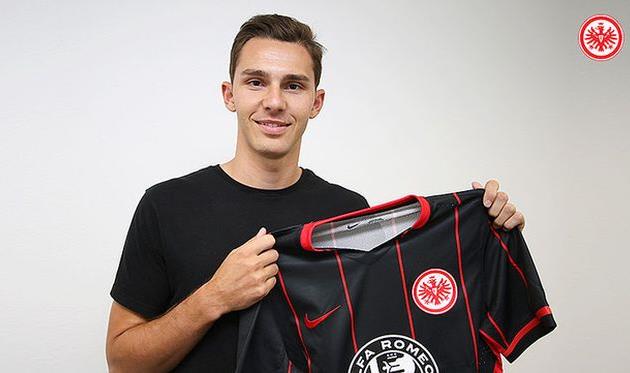 Бранимир Хргота - новичок Айнтрахта, eintracht.de