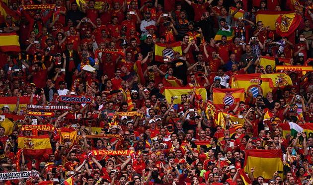 Болельщики сборной Испании, Getty Images