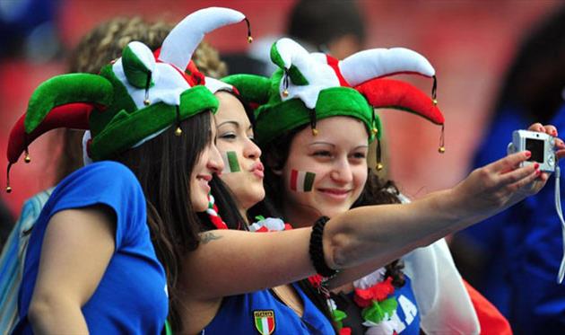 Итальянские болельщики, photobucket.com