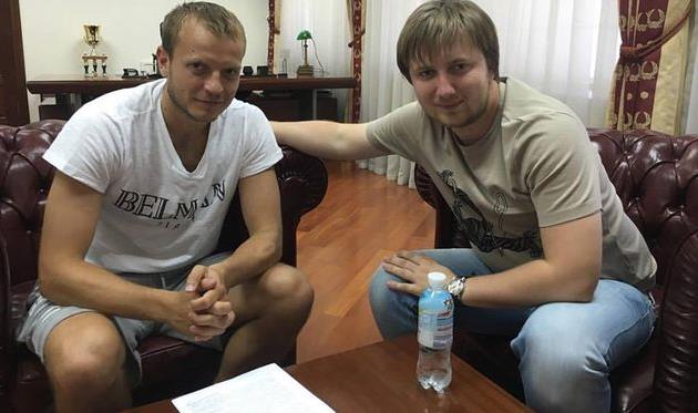 Олег Гусев (слева)и Вадим Шаблий, Facebook