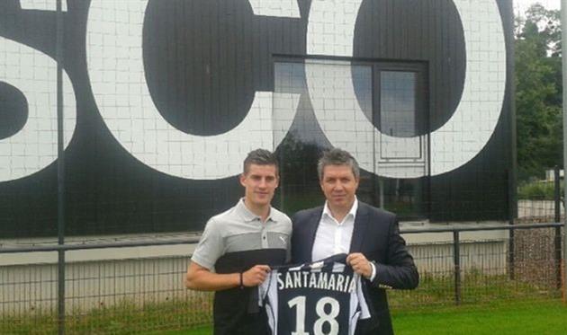 Батист Сантамария (слева), angers-sco.fr