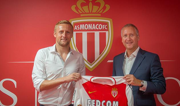 Камил Глик (слева), фото ФК Монако