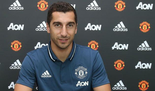 Генрих Мхитарян, twitter.com/ManUtd