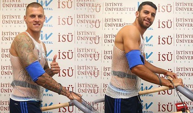 Мартин Шкртел и Исмаил Кейбаши, fenerbahce.org
