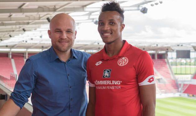 Жан-Филипп Гбамен (справа), mainz05.de