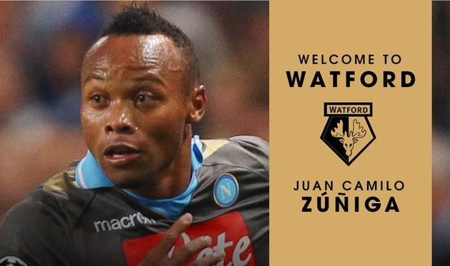 Хуан Камило Суньига, watfordfc.com