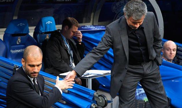 Хосеп Гвардиола и Жозе Моуриньо, getty images