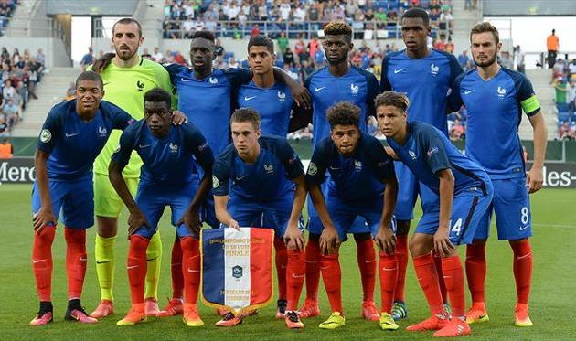 Сборная Франции U-19, uefa.com