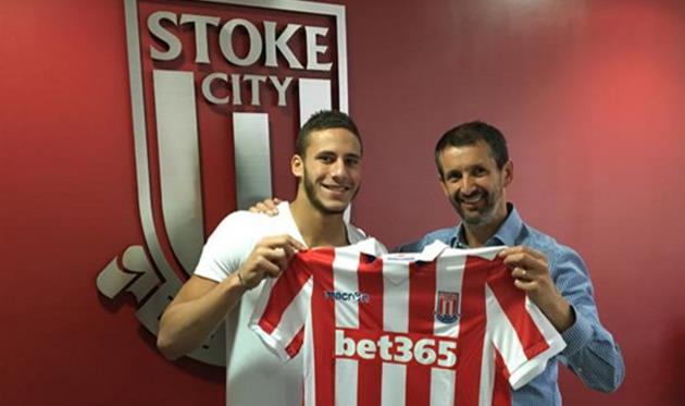 Рамадан Собхи и Тони Скоулз, фото Сток Сити