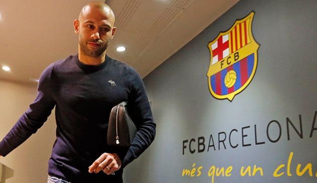 Хавьер Маскерано, twitter.com/FCBarcelona_es