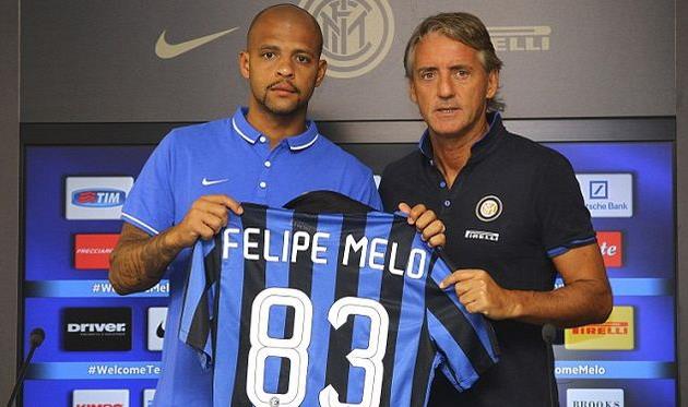 Фелипе Мело, Роберто Манчини, Getty Images