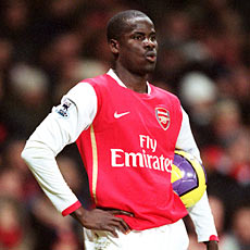 Эммануэль Эбуе, arsenal.com