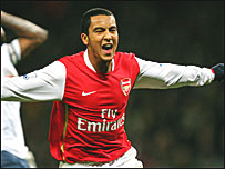 Тео Уолкотт, bbc.co.uk