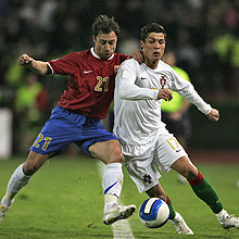 Марьян Маркович слева