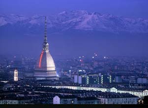 Вечерний Турин