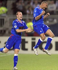 Даниэль Кузен (справа)