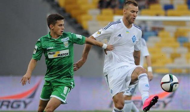 Владимир Костевич (слева), Фото Ильи Хохлова, Football.ua