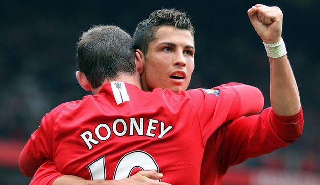 Уэйн Руни и Криштиану Роналду, skysports.com