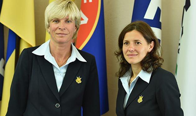 Наталья Рачинская (слева) и Екатерина Монзуль, ffu.org.ua