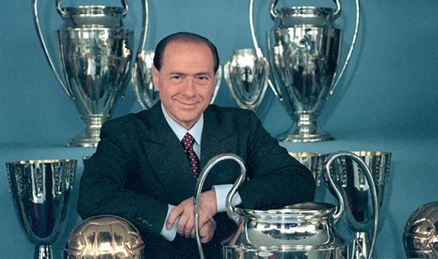 Сильвио Берлускони, acmilan.com