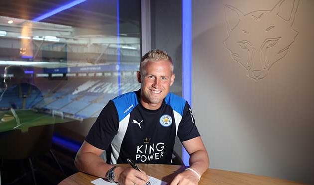 Каспер Шмайхель, фото фк лестер сити