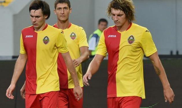 Александр Кучеренко (слева), Фото Богдана Зайца, Football.ua