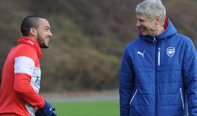 Тео Уолкотт, Арсен Венгер, Getty Images