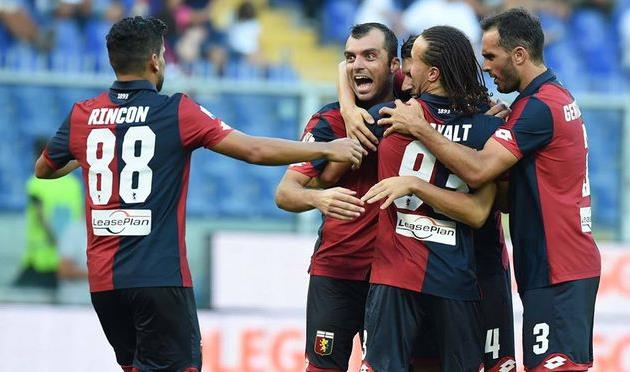 Радость игроков Дженоа, фото genoacfc.it