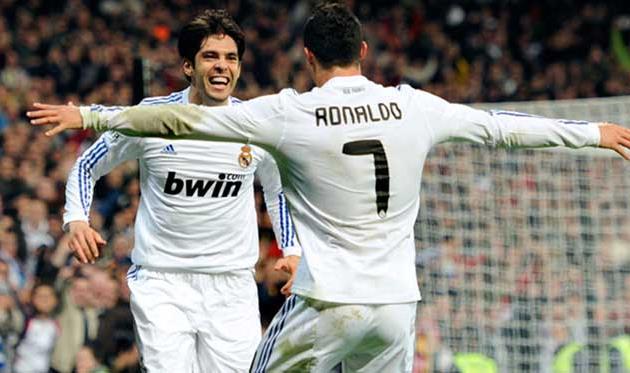 Кака и Криштиану Роналду, cnn