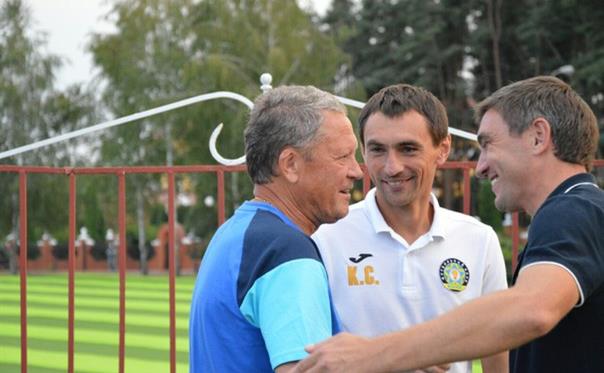 Маркевич с тренером 4-го тура, koloskovalivka.com
