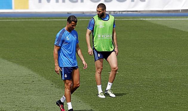 Криштиану Роналду и Карим Бензема, marca