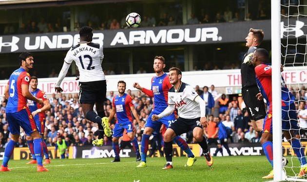 Ваньяма приносит победу Шпорам, premierleague.com