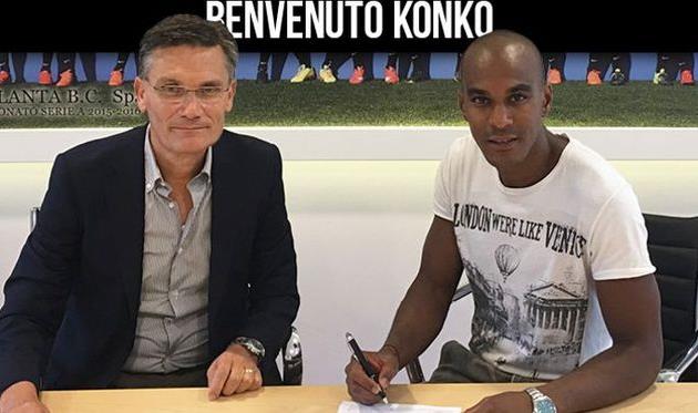 Абдулай Конко (справа), atalanta.it