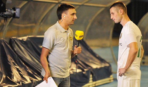 Владимир Чеснаков (справа), ФК Ворскла