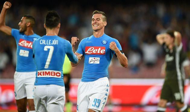 Аркадиуш Милик отметился дублем, gazzetta.it