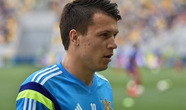 Евгений Коноплянка. Фото Богдана Зайца, Football.ua