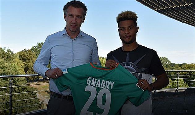 Сер Гнабри, werder.de