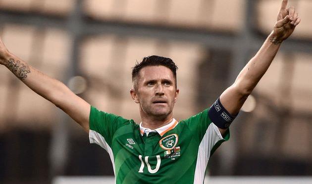 Даже в прожальном матче за сборную Робби Кин отметился голом, fai.ie