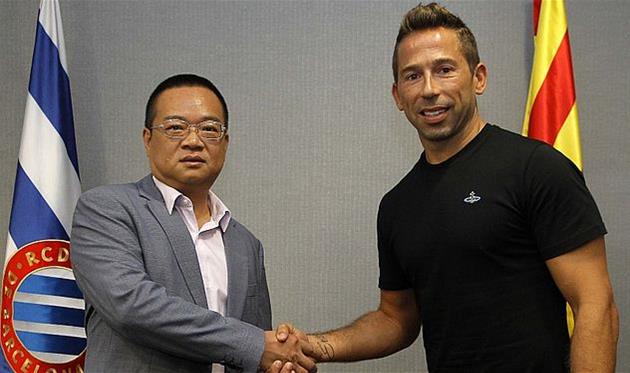 Рауль Тамудо (справа), rcdespanyol.com