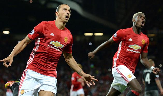 Златан Ибрахимович и Поль ПОгба, sky sports