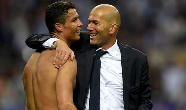 Роналду и Зидан, Getty Images