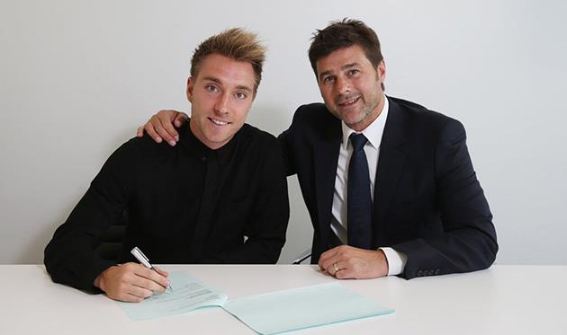 Кристиан Эриксен, фото фк тоттенхэм