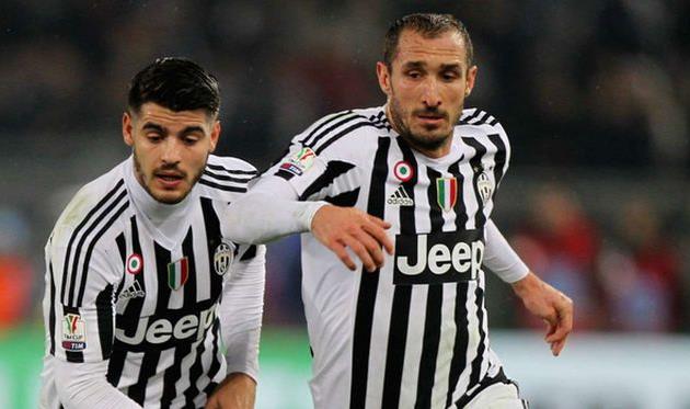 Альваро Мората, Джорджо Кьеллини, Getty Images