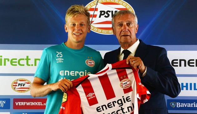 Александр Зинченко (слева), twitter.com/PSV