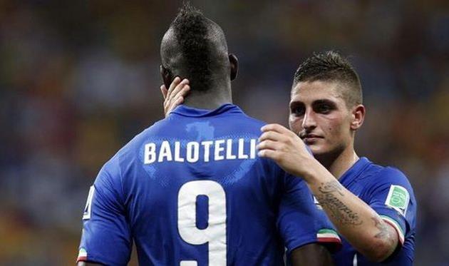 Марио Балотелли, Марко Верратти, Getty Images